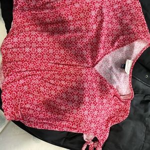 Universal Thread Cropped Blouse